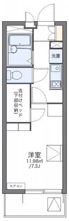 レオパレス田井町の物件間取画像